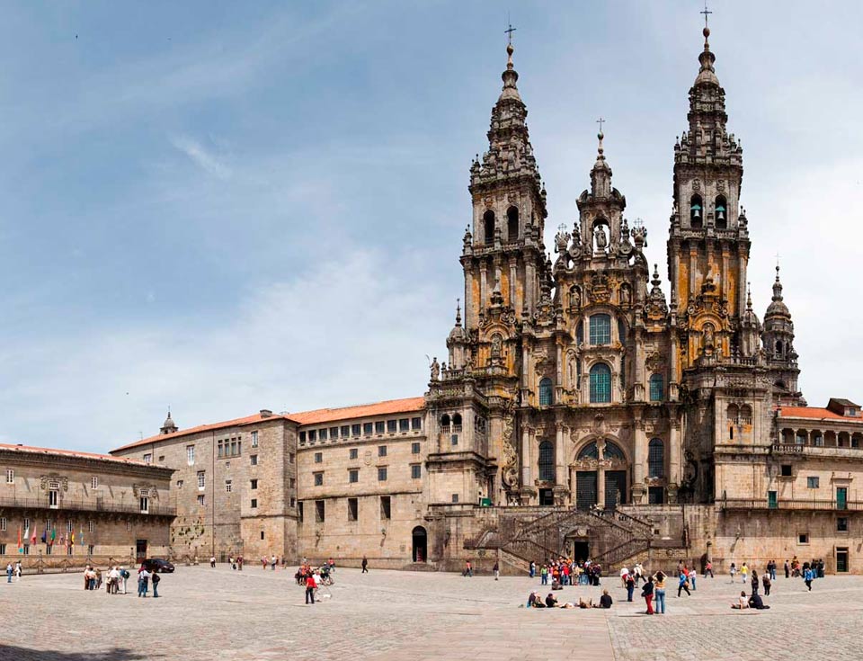 Catedral de Santiago y Plaza do Obradoiro